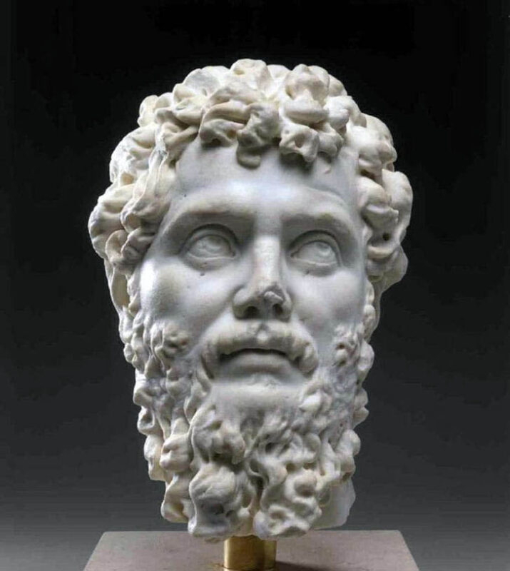 portrait bust septimius severus