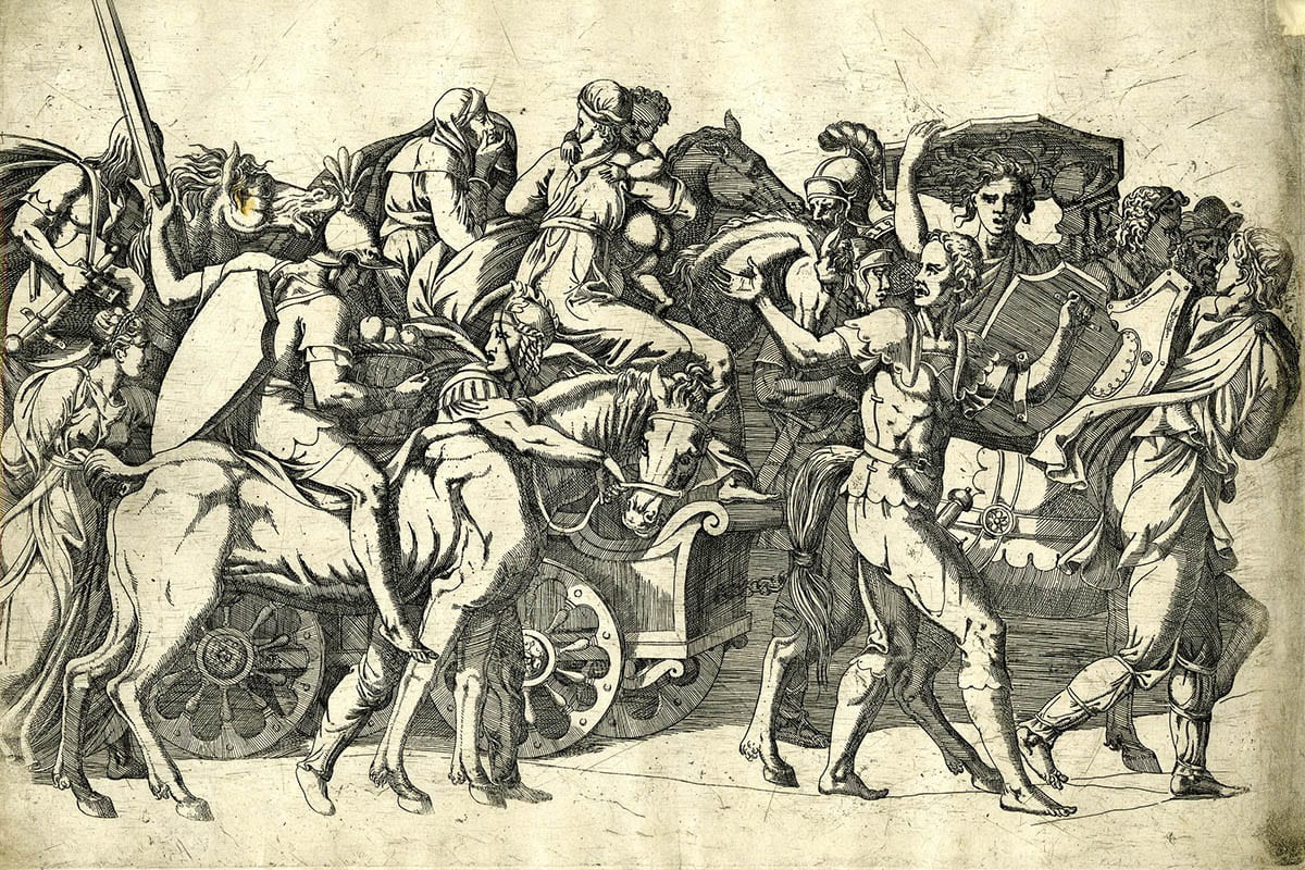 roman soldier convoy antonio fantuzzi