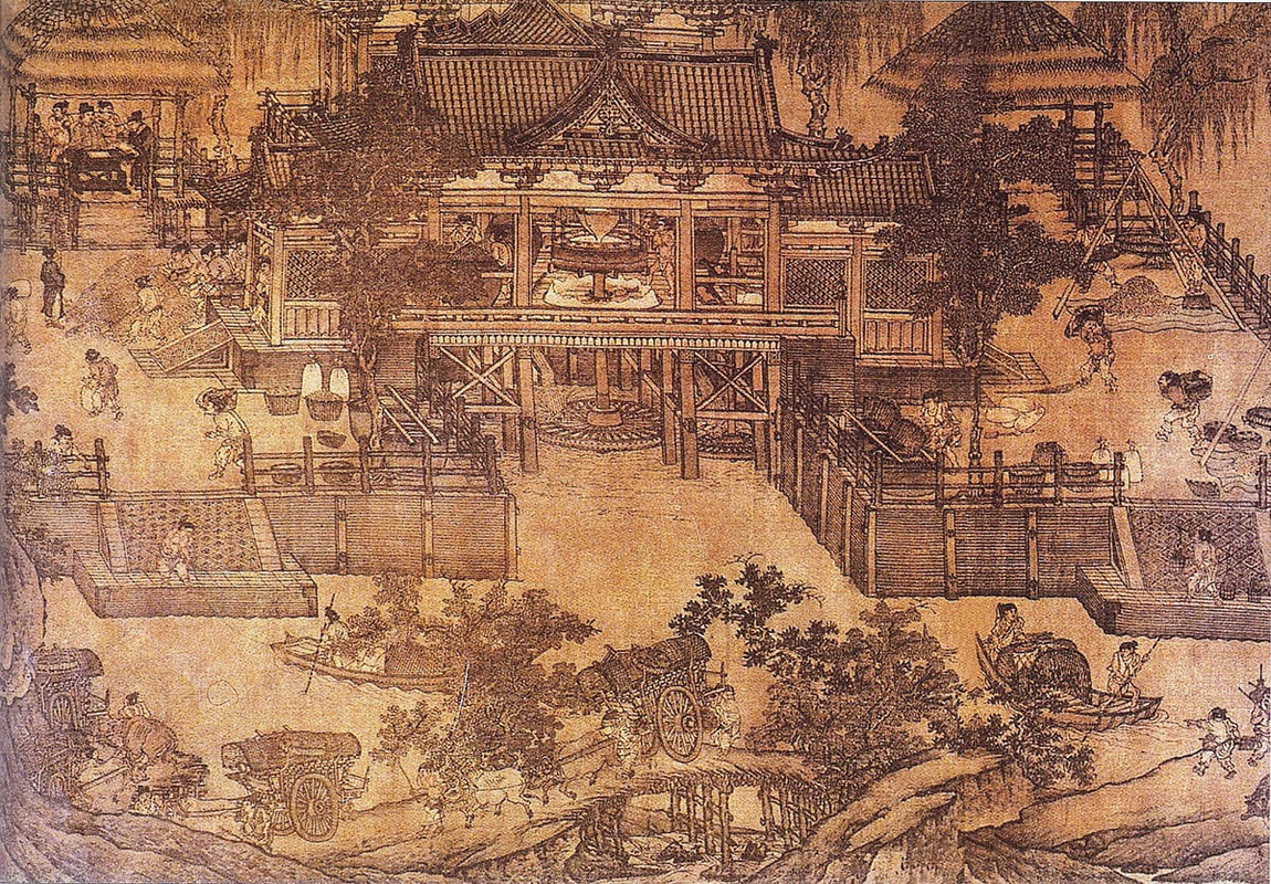 song-dynasty-hydraulic-mill-for-grain
