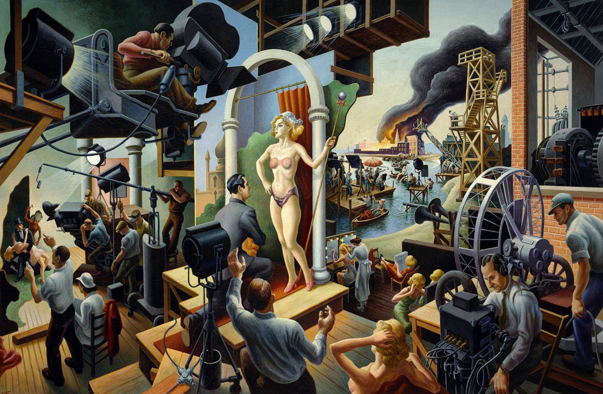hollywood thomas hart benton