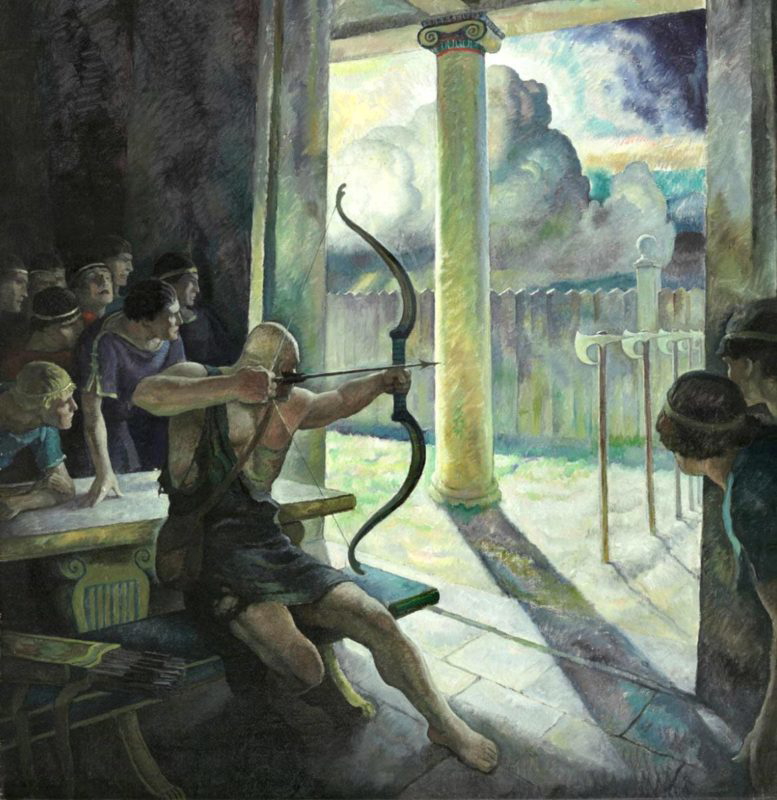 trial of the bow nc wyeth