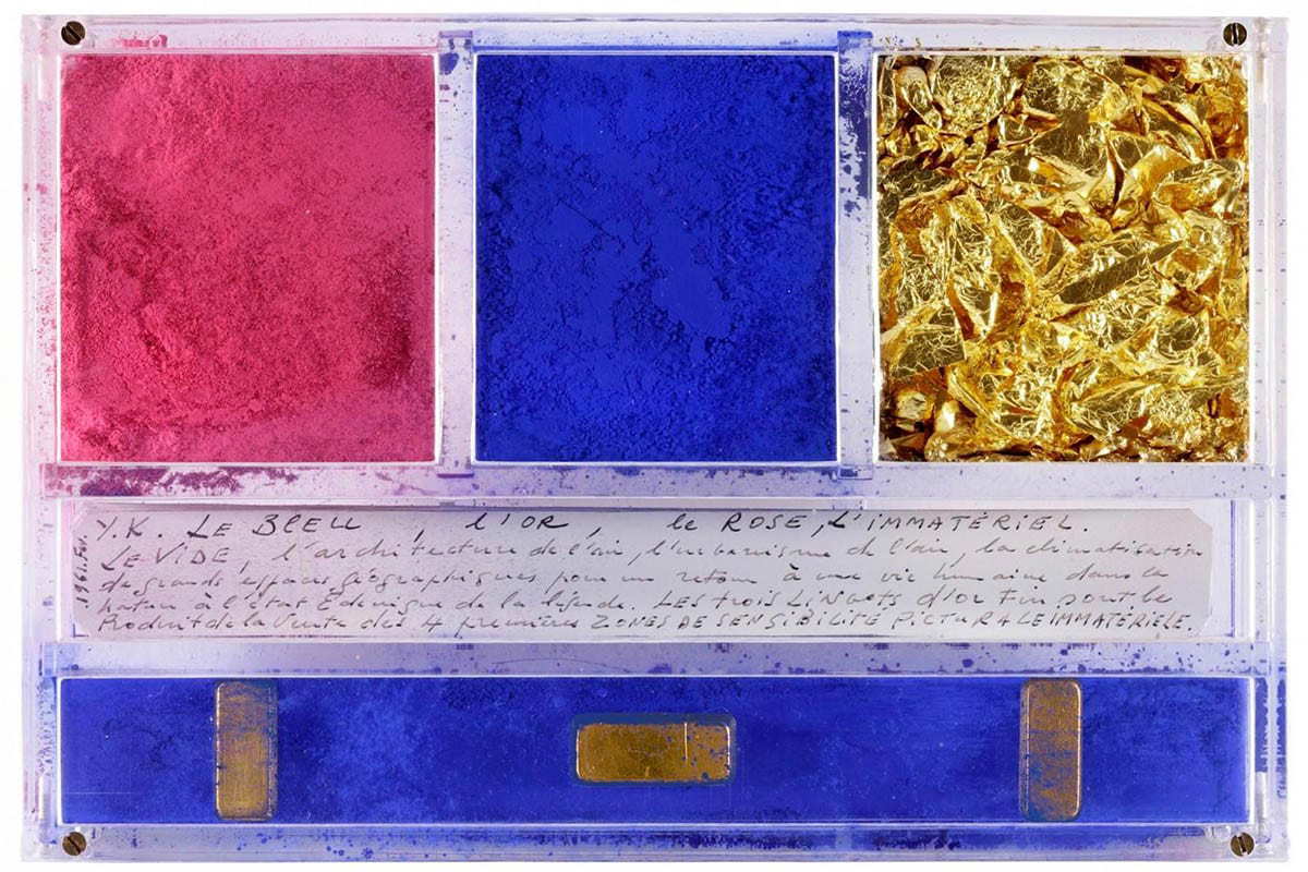 One, Two, Three, Four (Yves Klein)