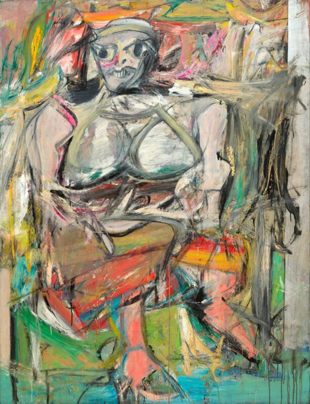 abstract expressionist art kooning woman