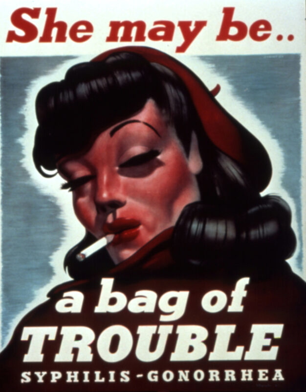 bag of trouble woman ww2