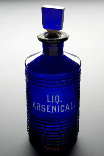 blue poison bottle wellcome collection