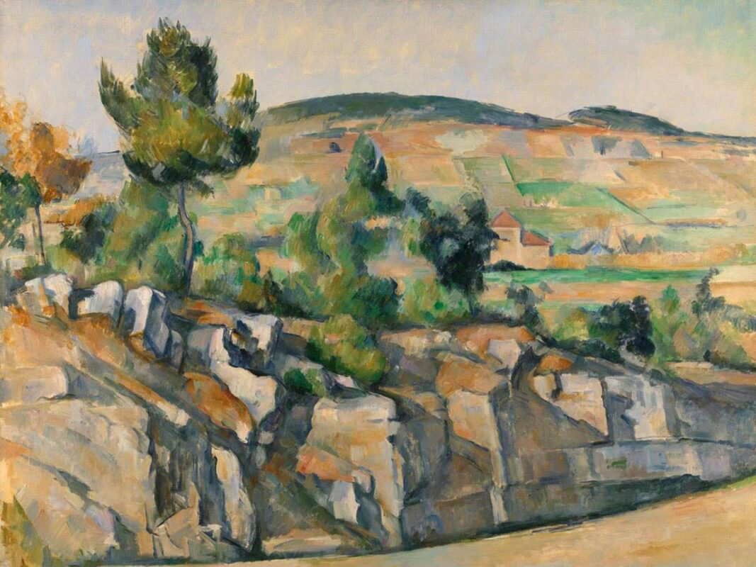 cezanne hillside provence