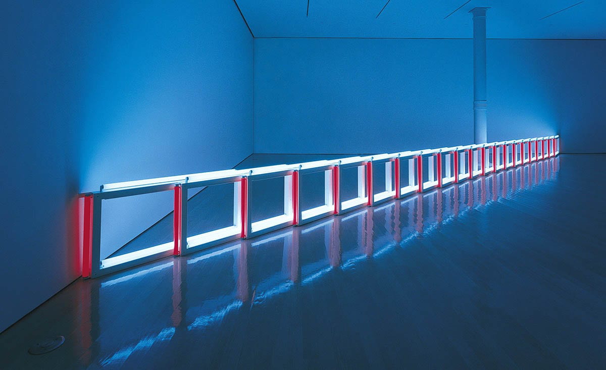 dan flavin artificial barrier