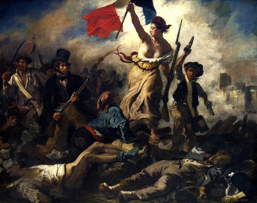 liberty leading the people eugene delacroix