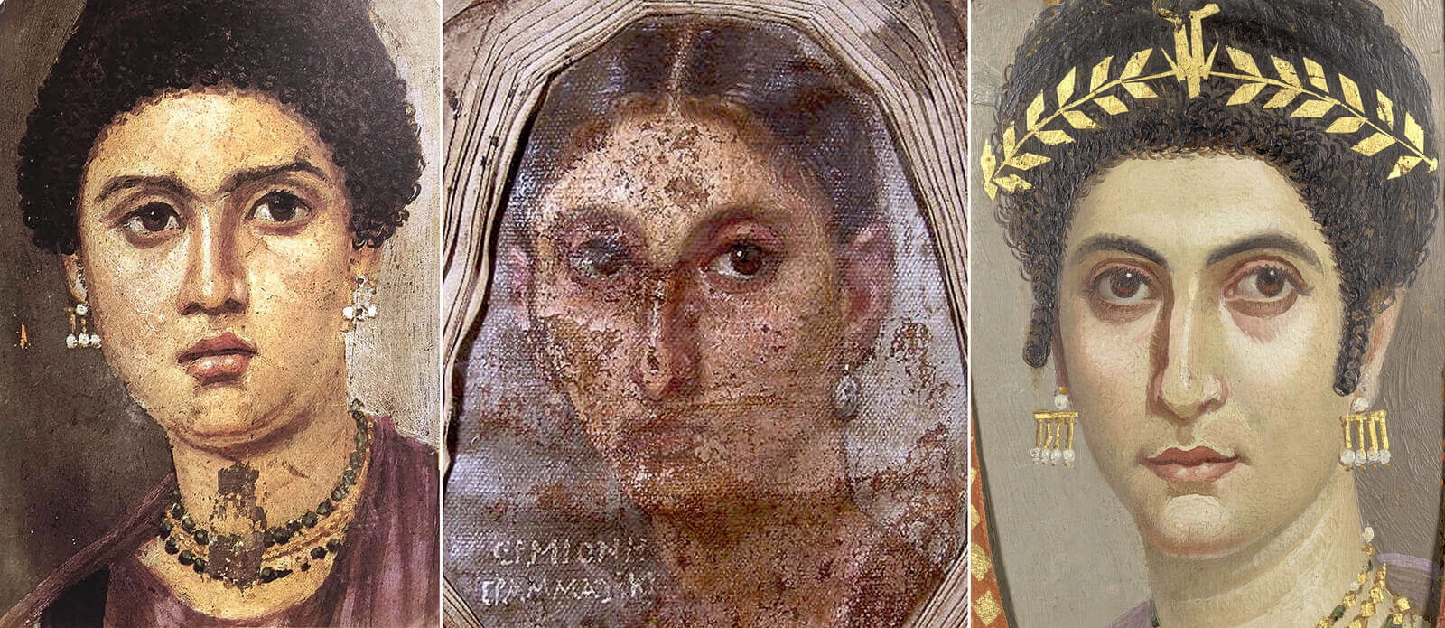 Demios Hermione Grammatike Isidora Fayum portraits