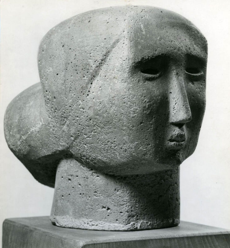 head of a woman henry moore