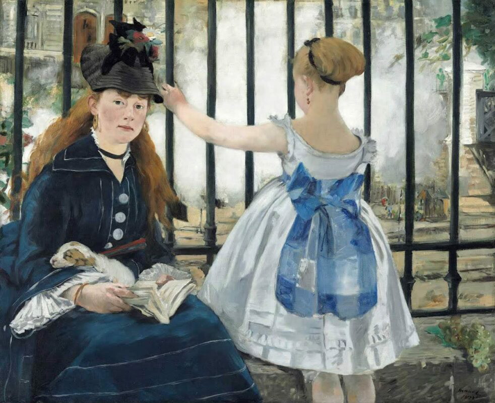 the railway edouard manet