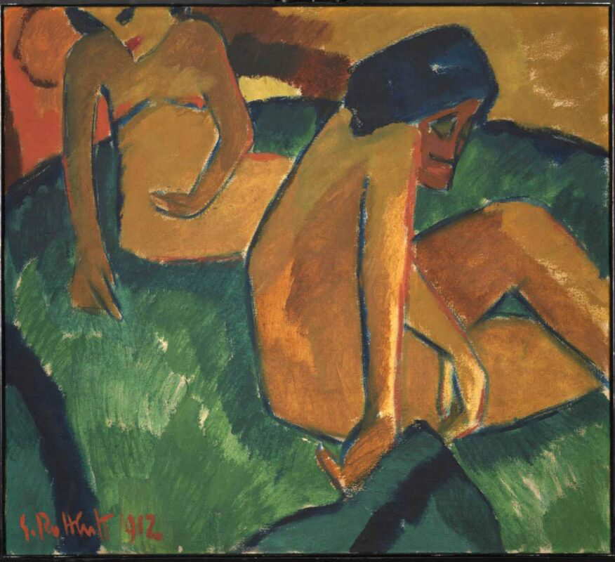 two women karl schmidt rottluff