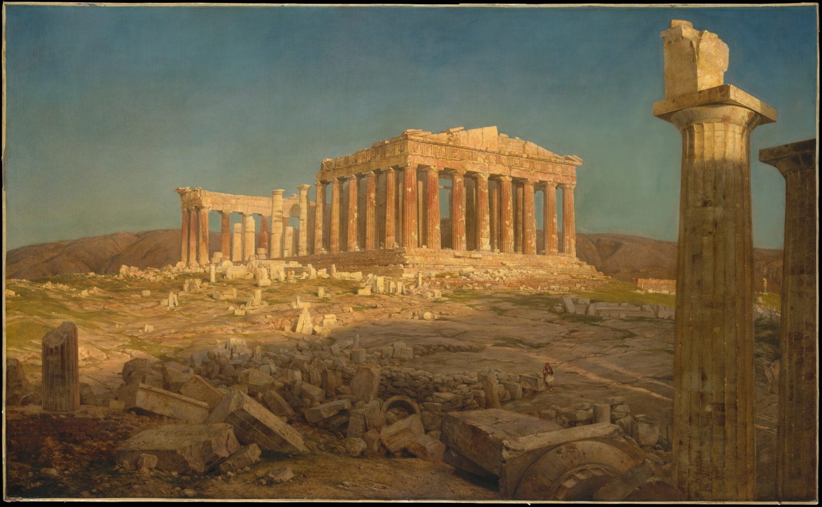 frederic-edwin-church-parthenon-painting