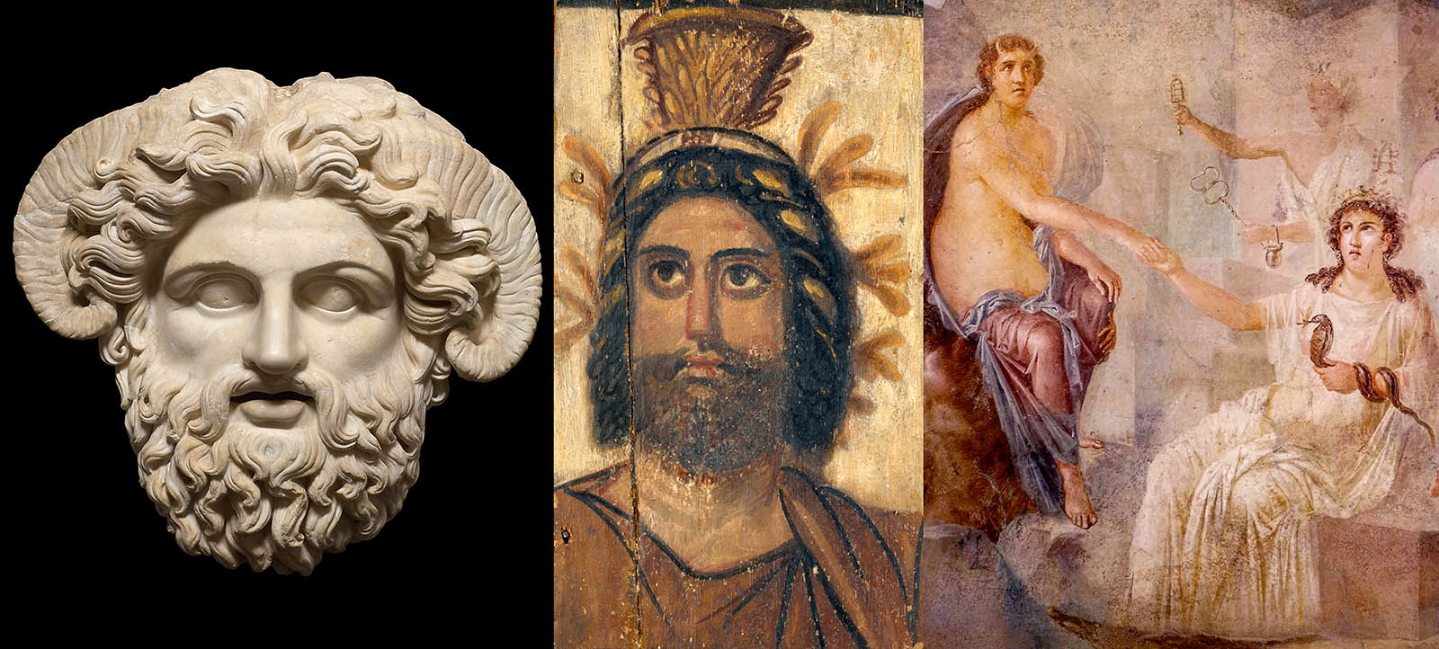 Zeus-Amun Serapis Isis Pompeii