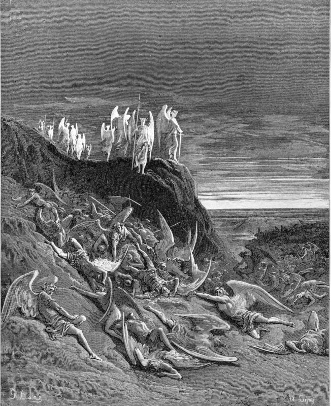 the war in heaven gustave dore