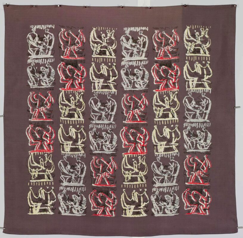 henry moore textile family group