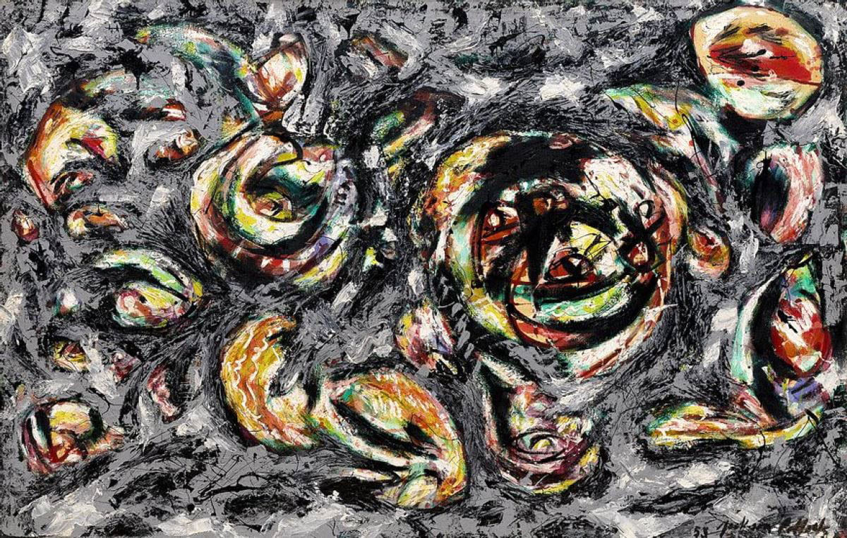 ocean greyness jackson pollock