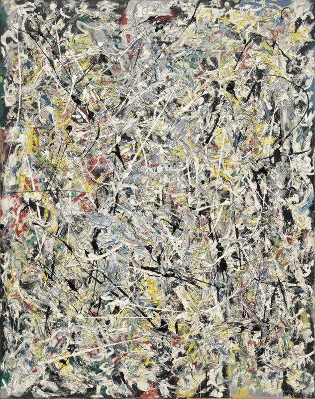 white light jackson pollock