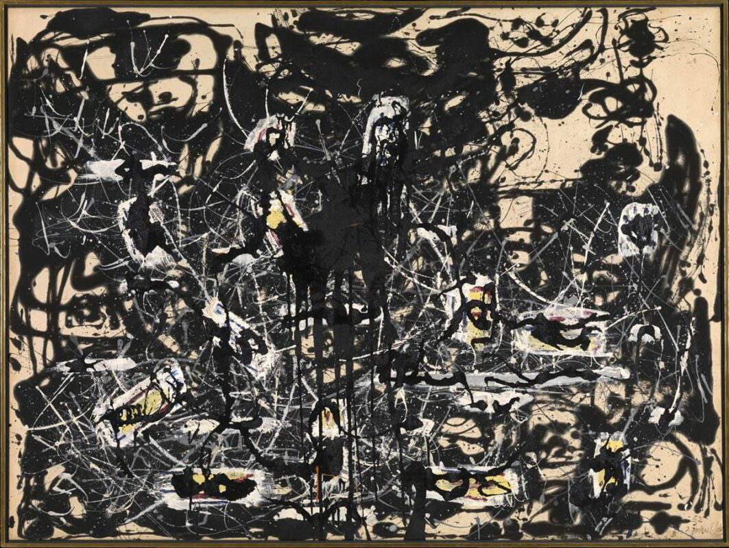 jackson pollock yellow islands