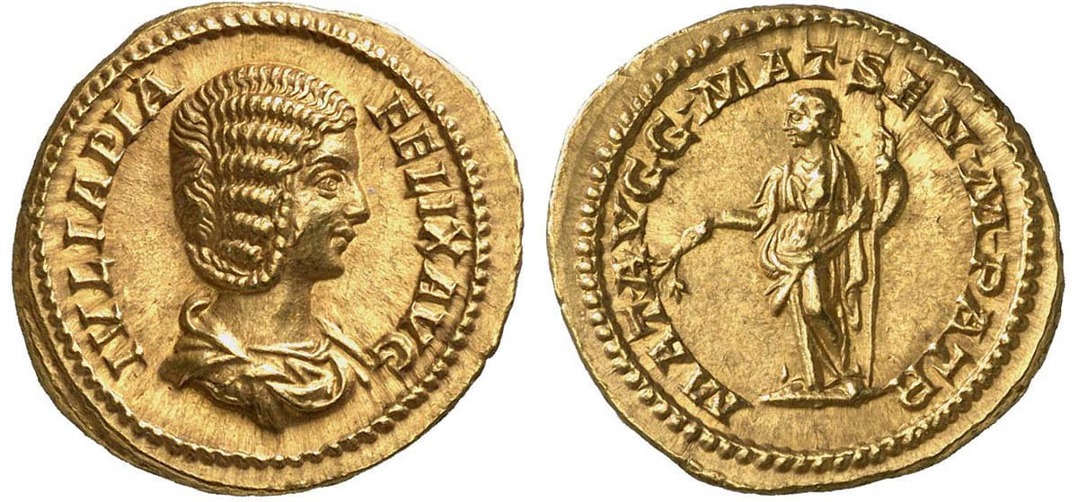 julia domna aureus