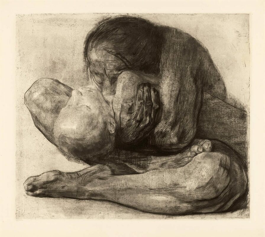 woman dead child kathe kollwitz
