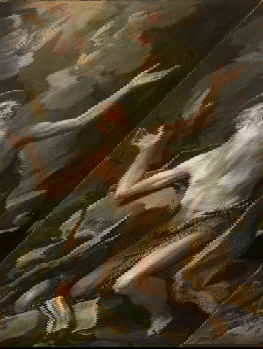 luca giordano st paul the hermit