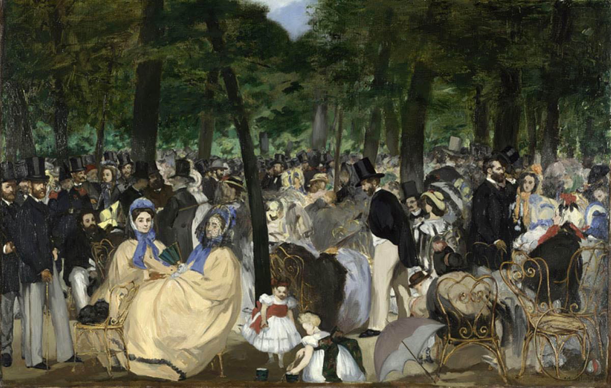 tuileries manet music garden