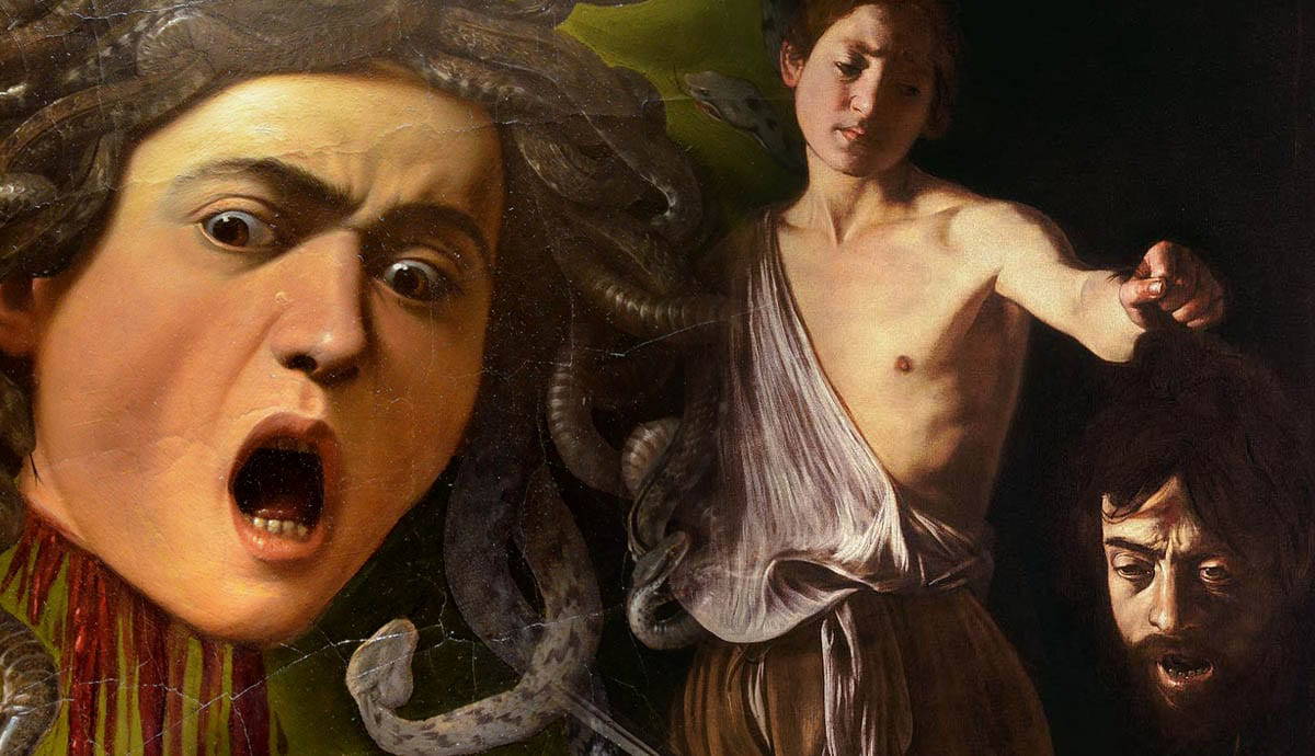 medusa david goliath caravaggio