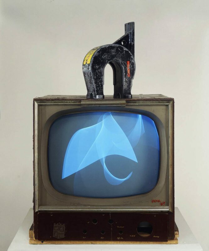 nam june paik magnet tv fluxus
