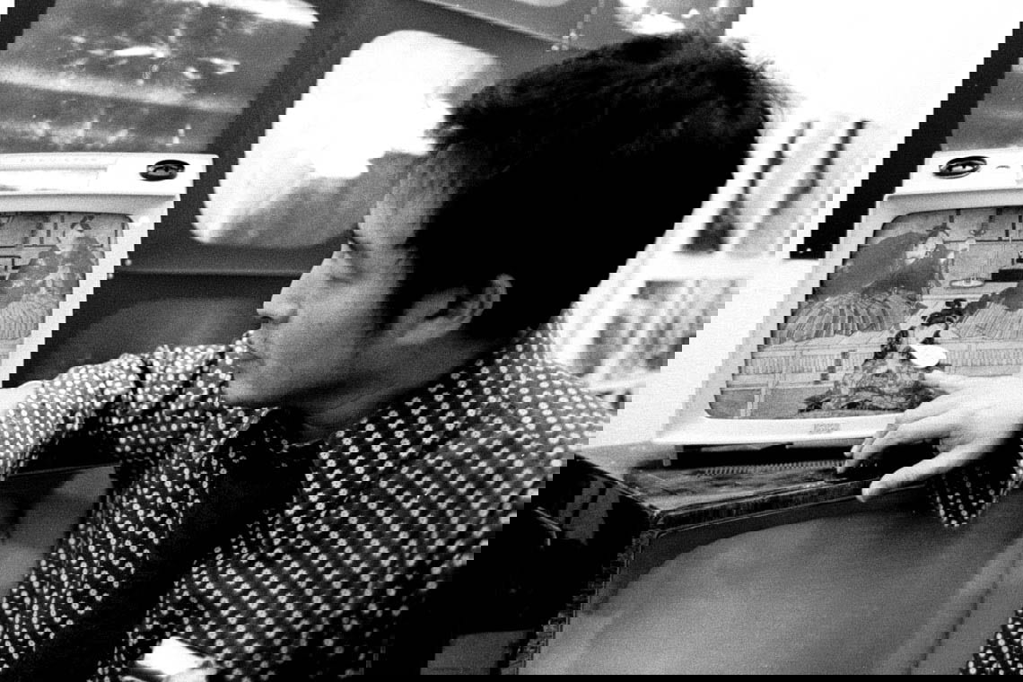 nam june paik portrait