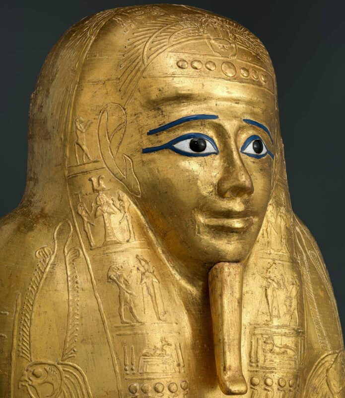 nedjemankh golden coffin met museum