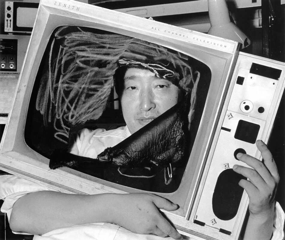 nam june paik studio portrait