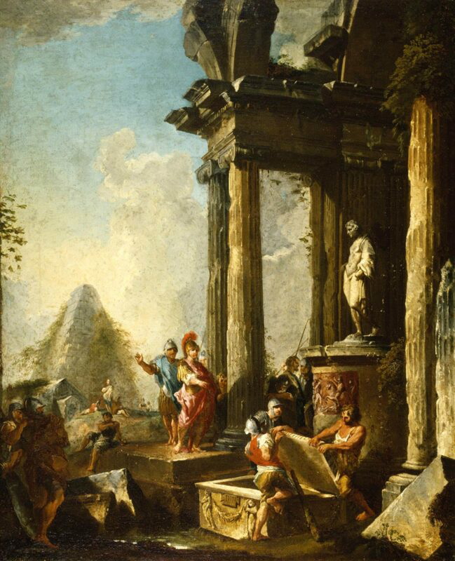alexander the great tomb achilles