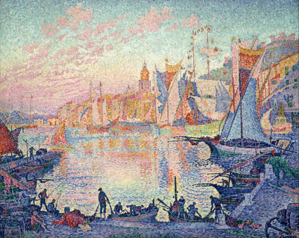 paul signac port of saint tropez