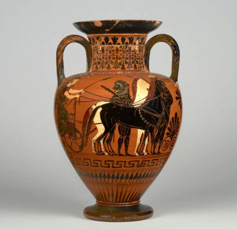 attic black amphora phaedrus