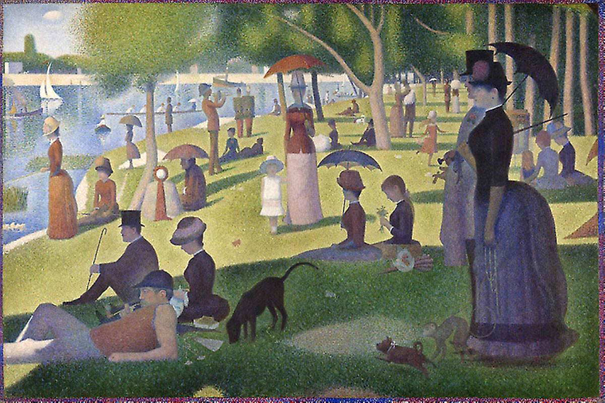 sunday la grande jatte georges seurat