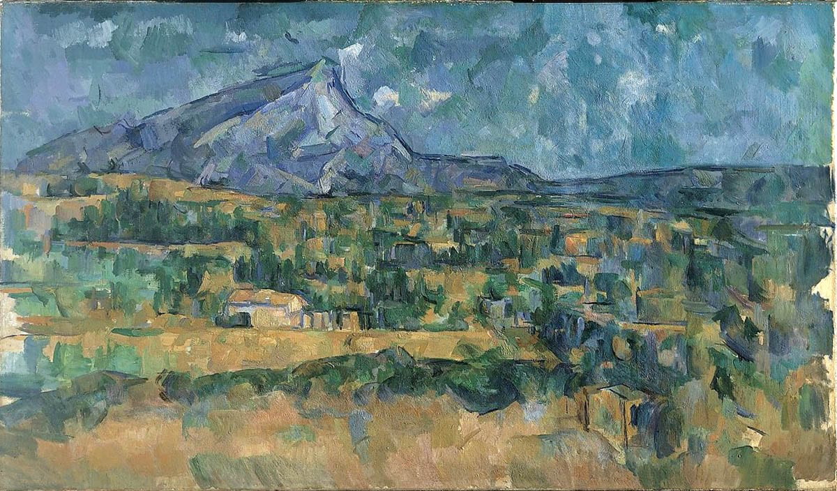 mont sainte victoire paul cezanne