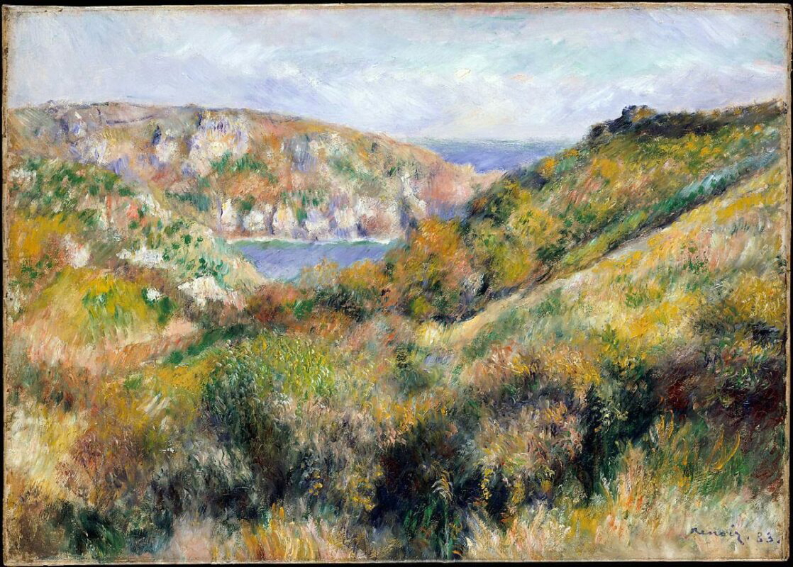 bay of moulin huet renoir