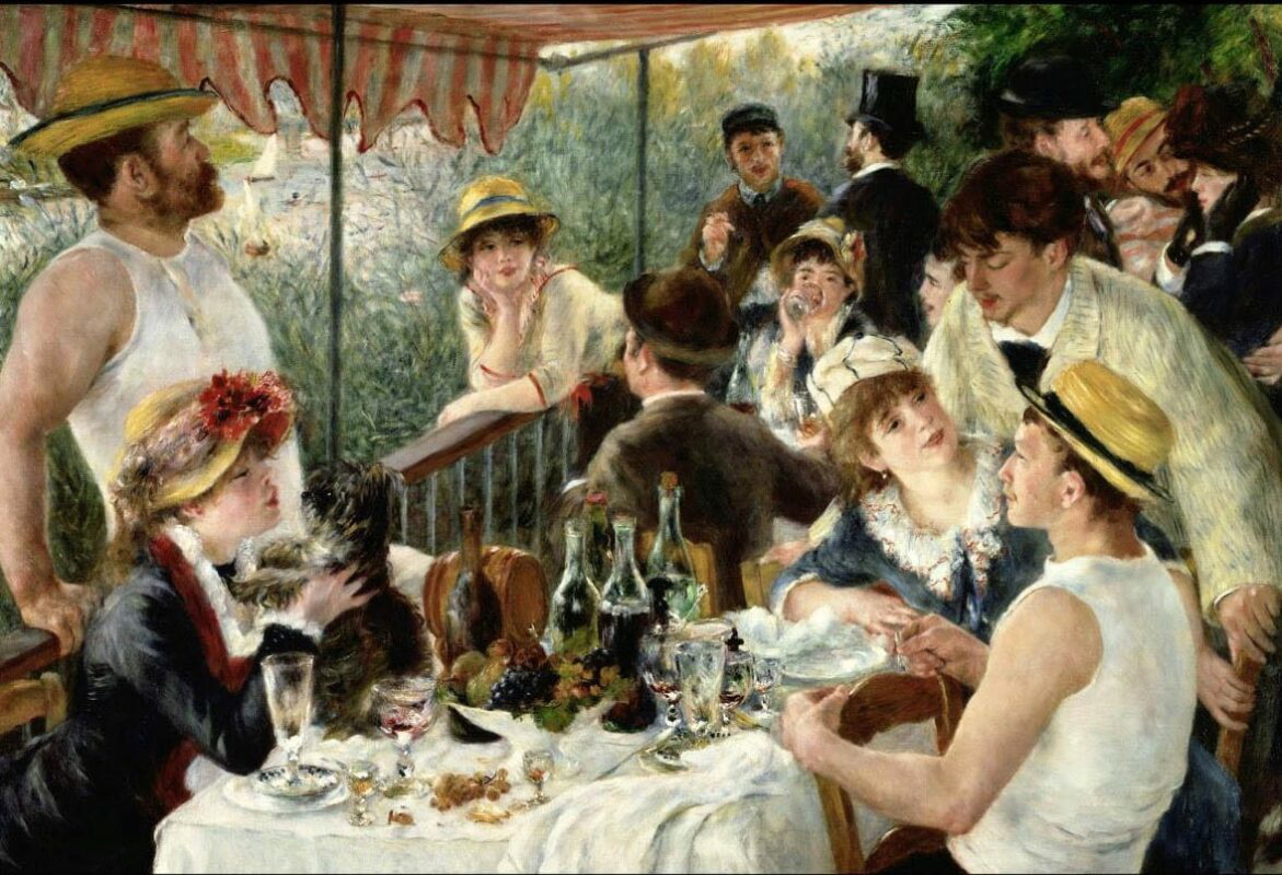 renoir luncheon boating party