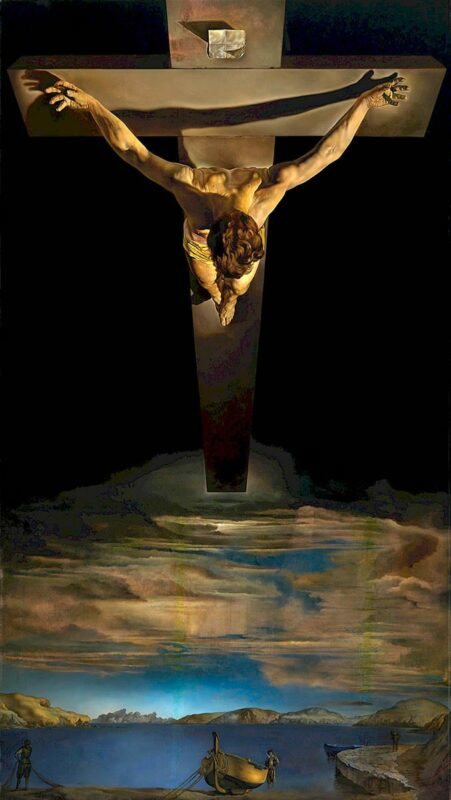 salvador dali christ saint john cross
