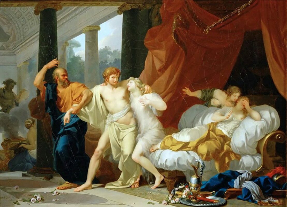 socrates alcibiades embrace desire