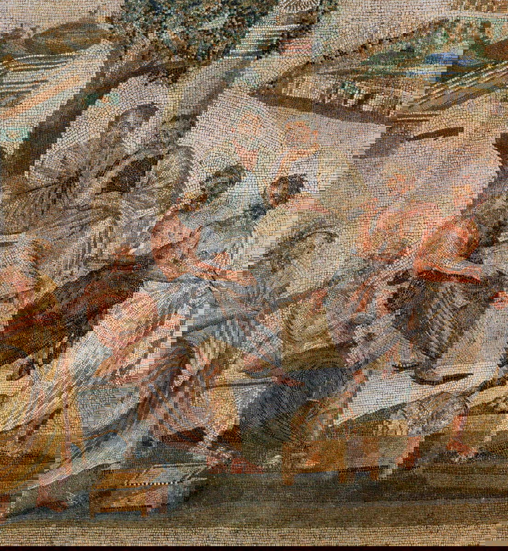 academy-plato-philosophy-naples-mosaic