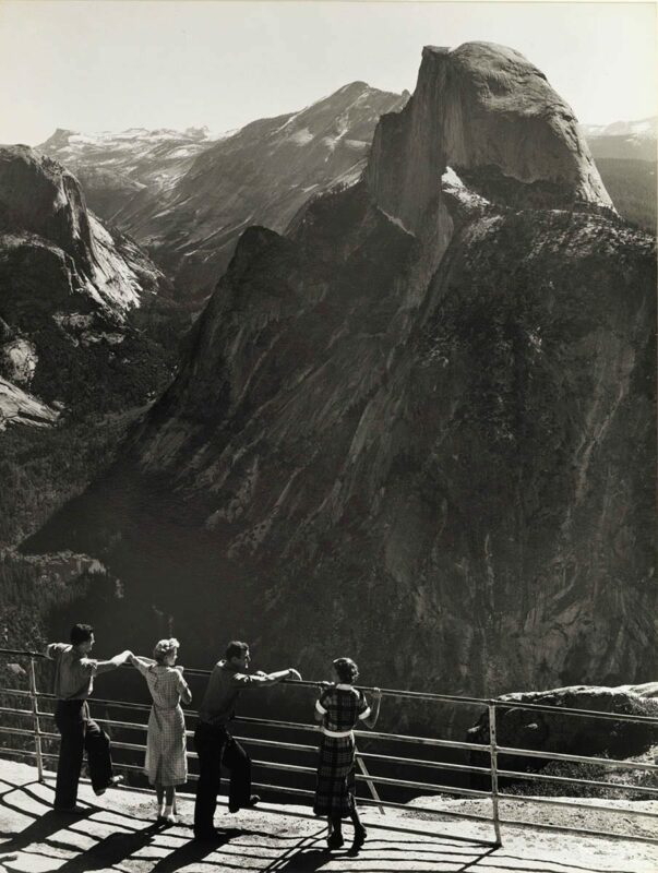 half dome glacier point yosemite
