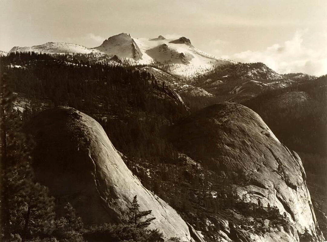 north dome basket dome half dome ansel adams