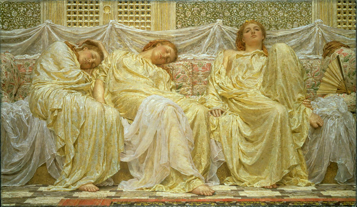 dreamers albert moore painting