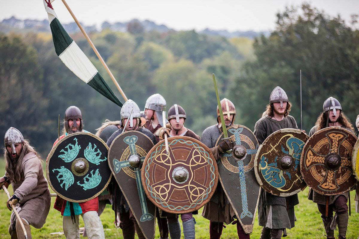 anglo saxon warriors