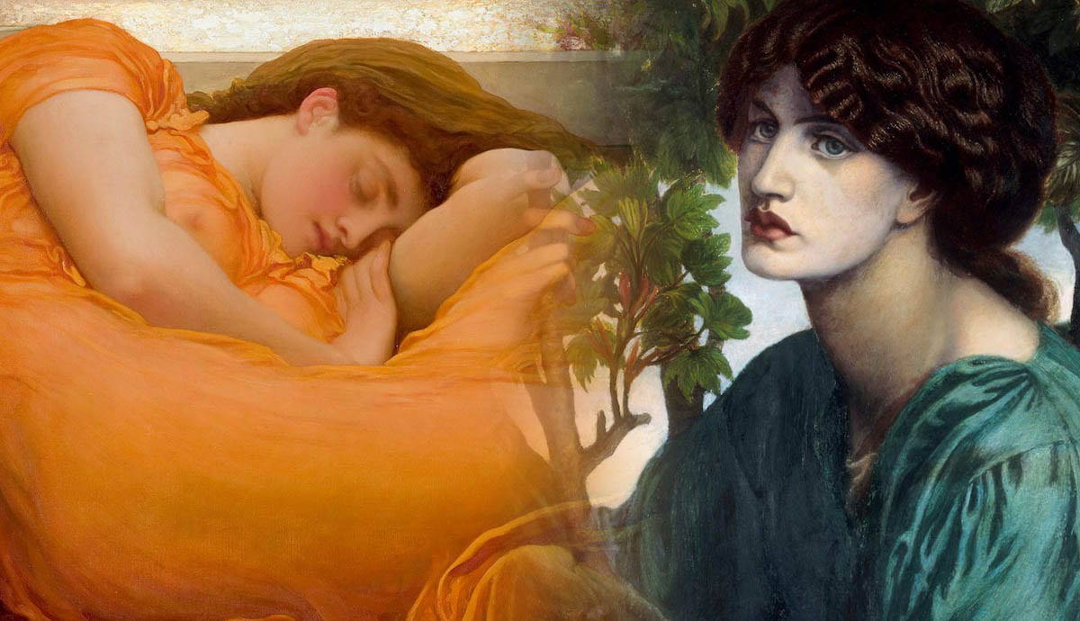 flaming june day dream dante gabriel rossetti