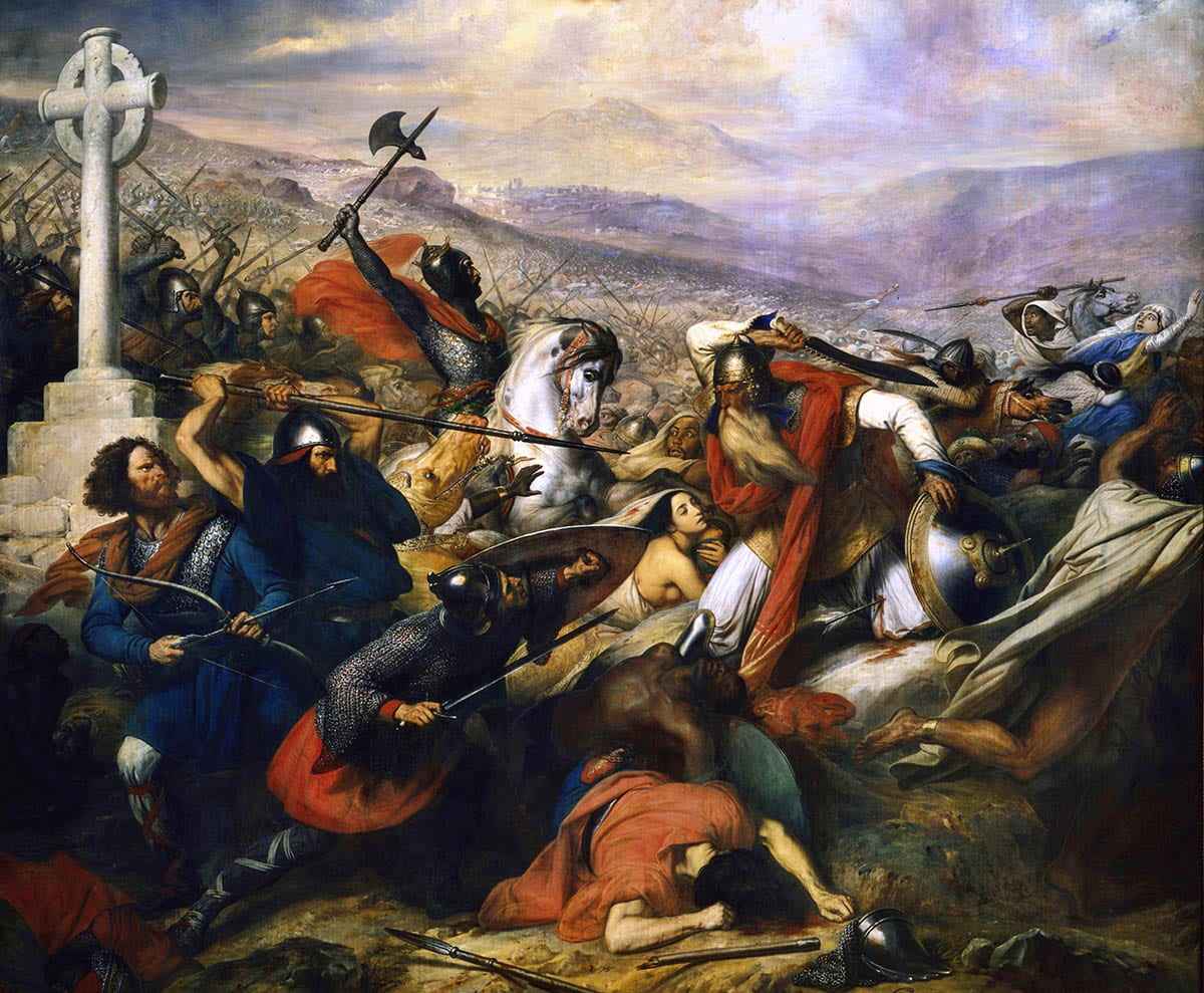 bataille de poitiers charles de steuben