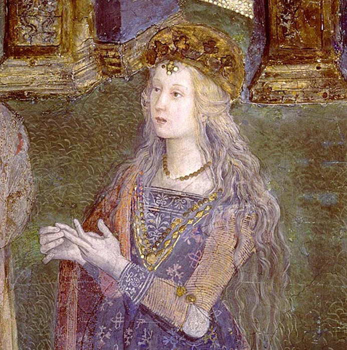 pinturicchio lucrezia st catherine