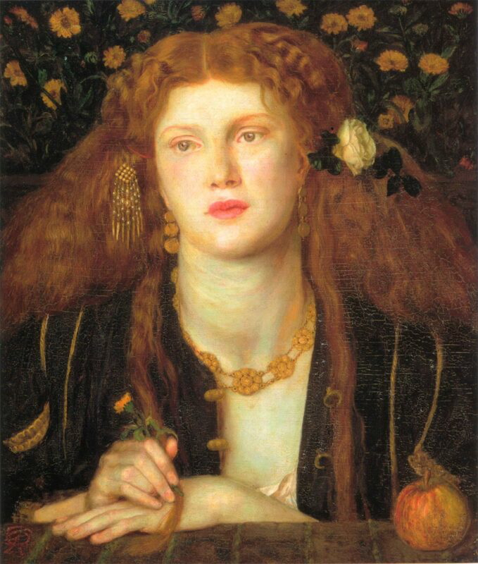 bocca baciata dante gabriel rossetti